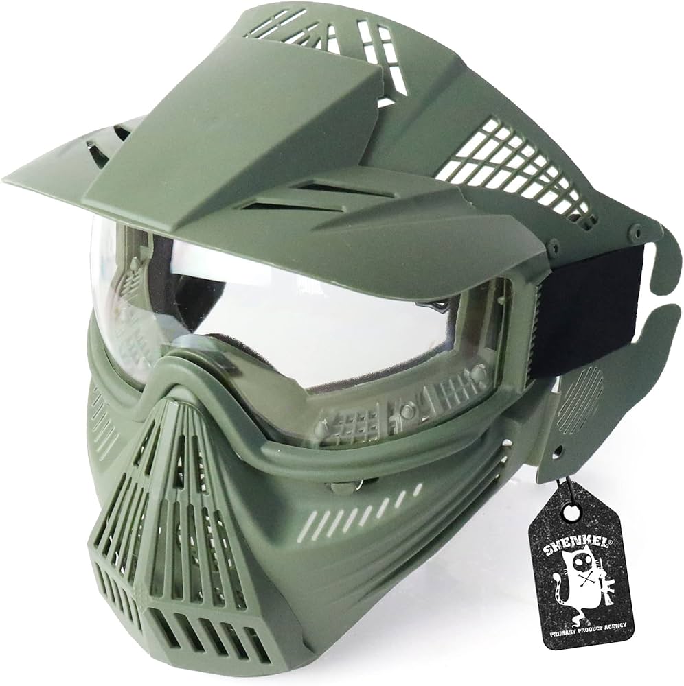 Amazon.co.jp: SHENKEL フルフェイス シューティングマスク ゴーグル
