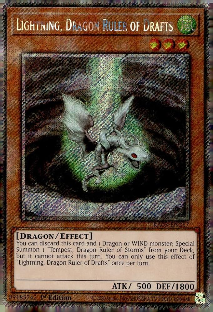 Amazon.com: Lightning, Dragon Ruler of Drafts (Platinum Secret