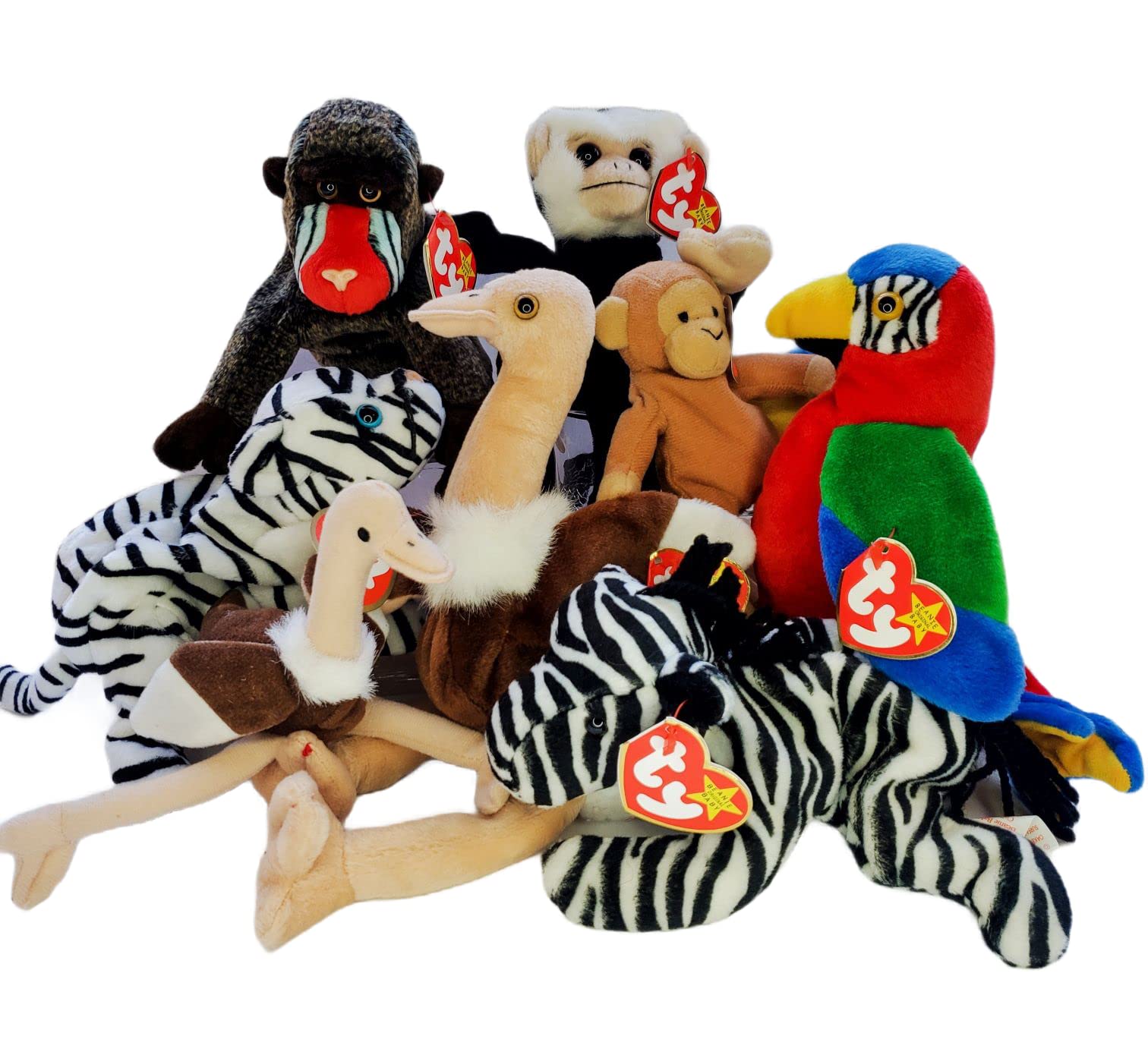 Amazon.co.jp: Ty Beanie Babies ギフトセット 8個セット レトロ