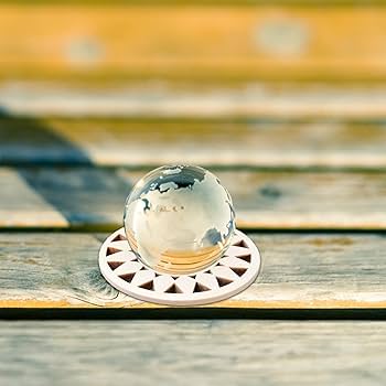 Amazon.co.jp: 木製水晶玉スタンド、水晶玉ベース | 宝石ディスプレイ