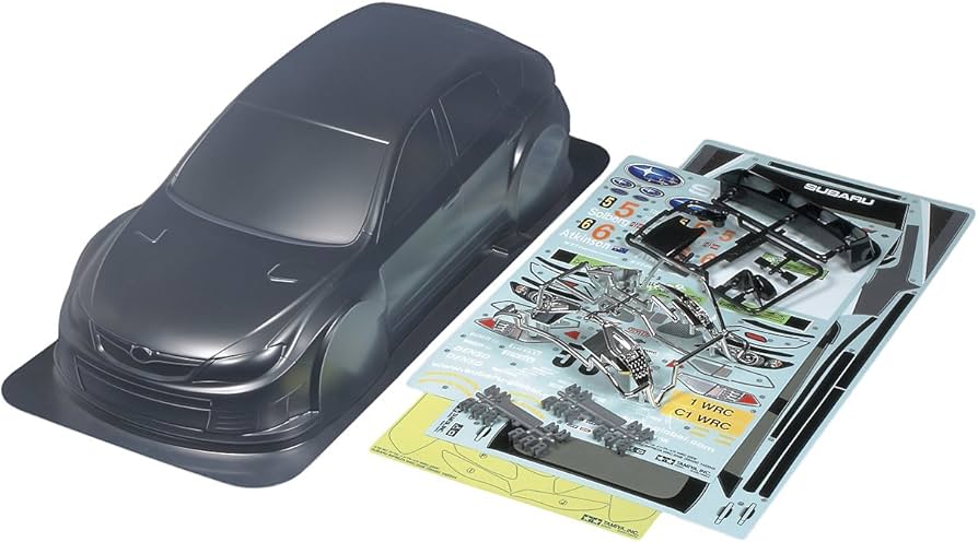 Amazon.com: Tamiya Subaru Impreza RC Body Set : Toys & Games