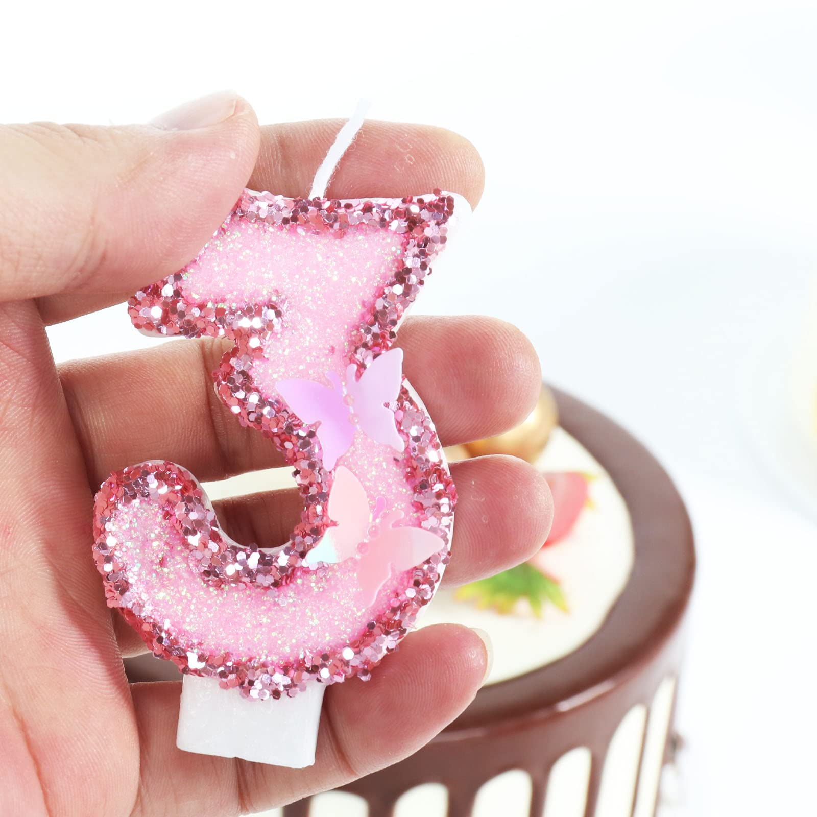 Amazon.com: Birthday Candles, Number 11 Candle, Butterfly 11th