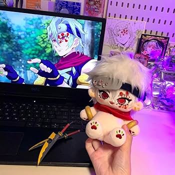 Amazon.co.jp: 骨あり 鬼 滅 宇髄天元 着せ替え ぬいぐるみ 20cm