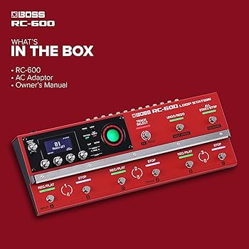 Amazon.com: BOSS RC-600 Floor-Based Loop Station for Looping