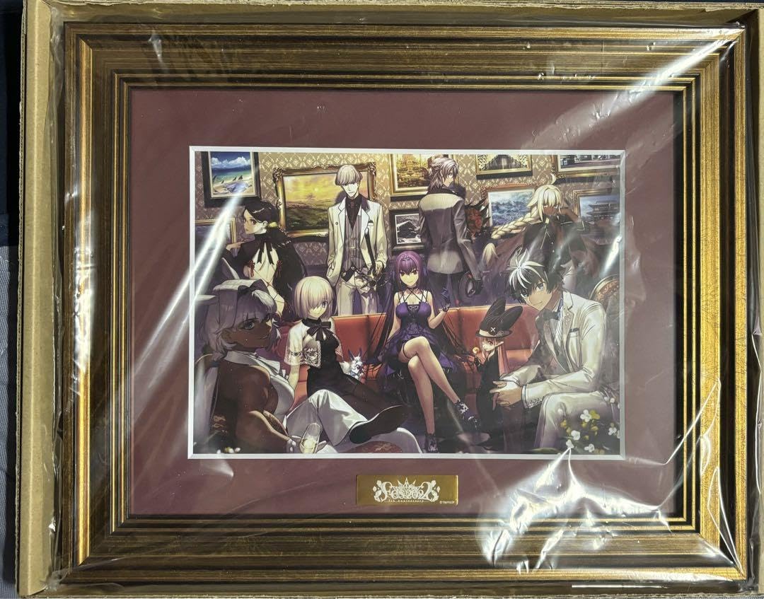 FGO 7周年記念 A4 メインビジュアル キャラファイングラフ FGO 7周年
