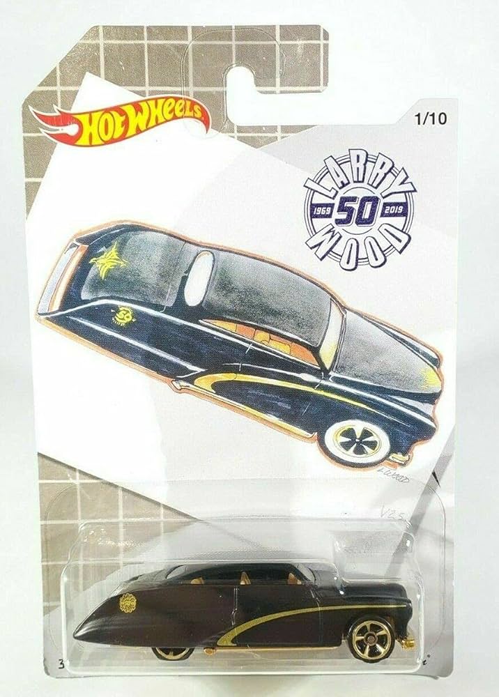 Amazon.com: DieCast Hotwheels Purple Passion 1/10 [Black], Larry
