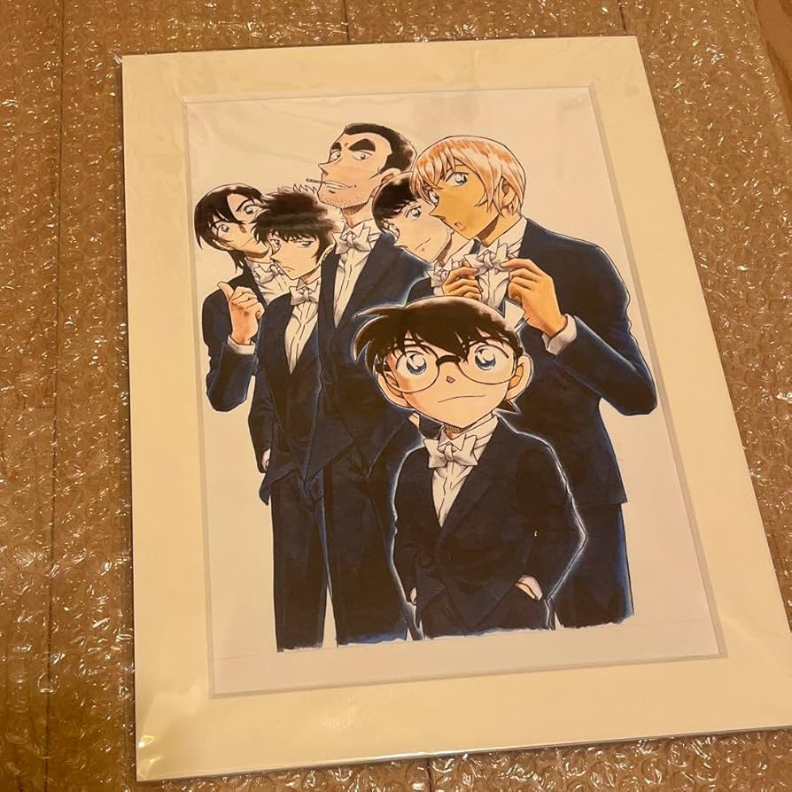 Amazon.co.jp: コナン 複製原画 青山剛昌 警察学校組 2GYTG3 : おもちゃ
