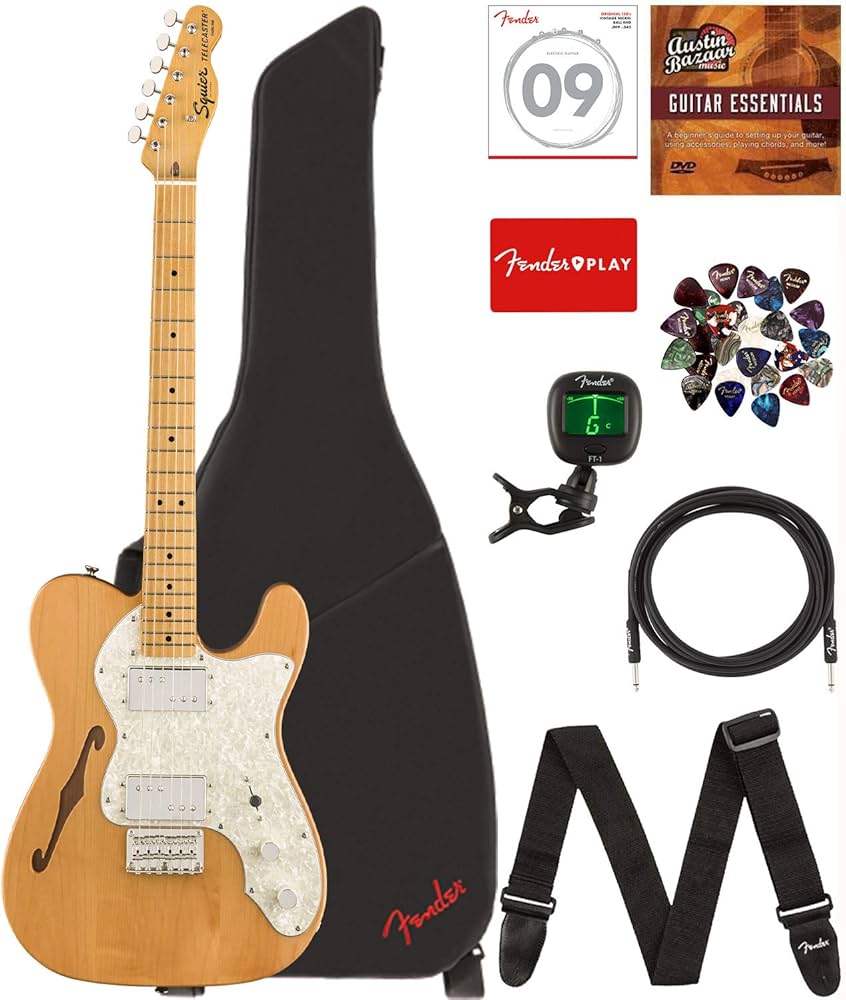 Amazon.com: Fender Squier Classic Vibe '70s Telecaster Thinline