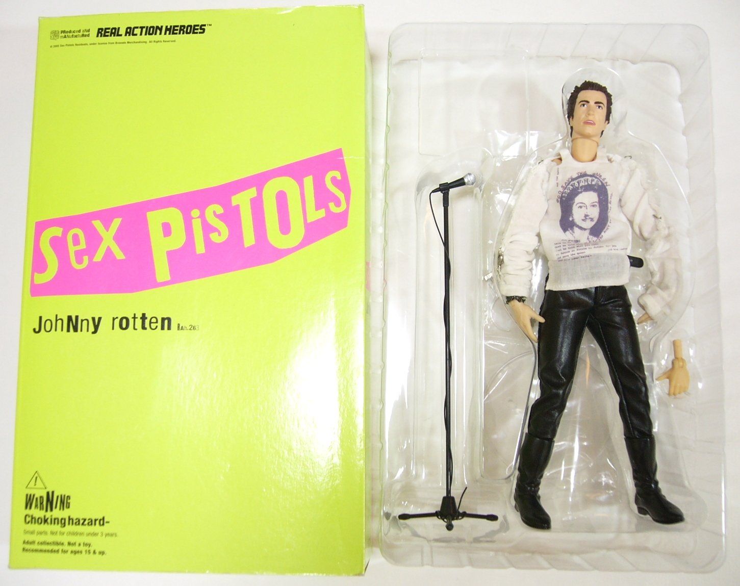 Amazon.co.jp: RAH リアルアクションヒーローズ SEX PISTOLS Johnny