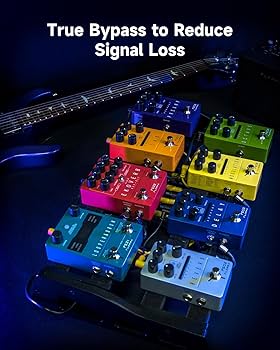 Amazon.com: FLAMMA FS05 Multi Modulation Pedal Electric Guitar