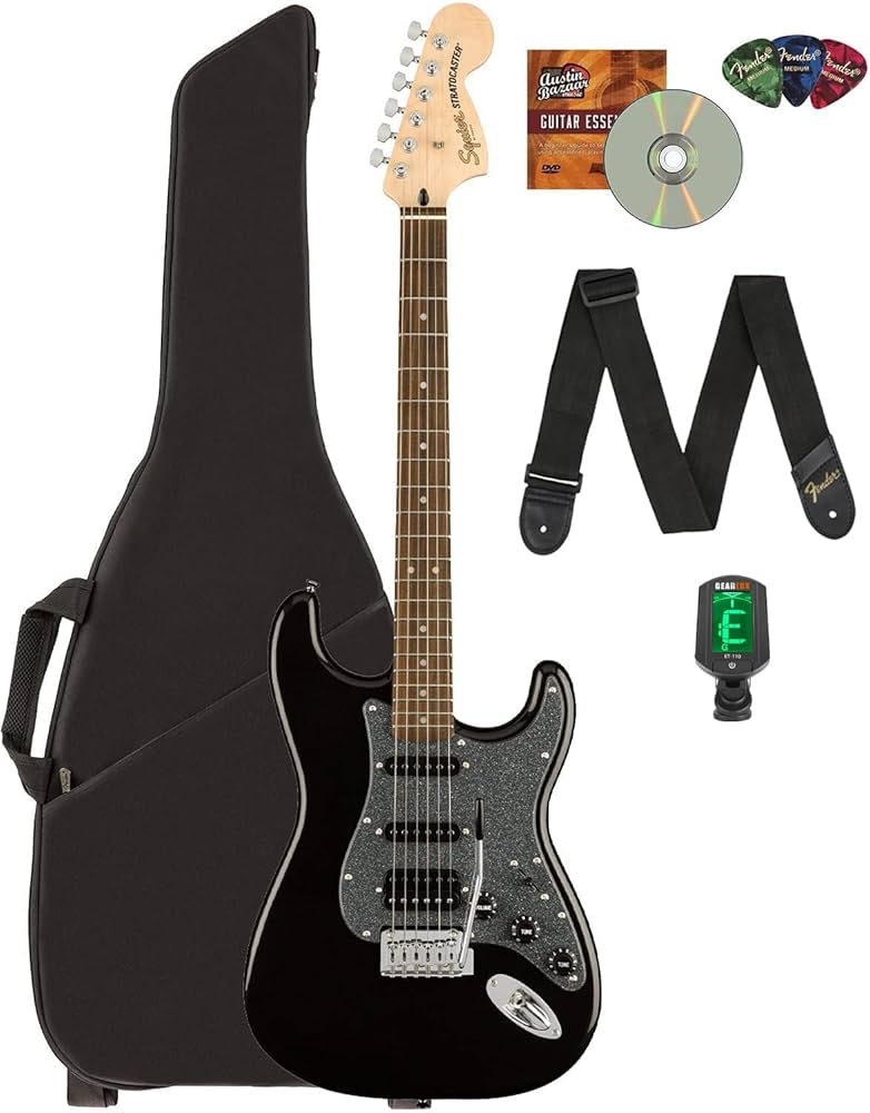 Amazon.com: Fender Squier Affinity Stratocaster HSS Limited