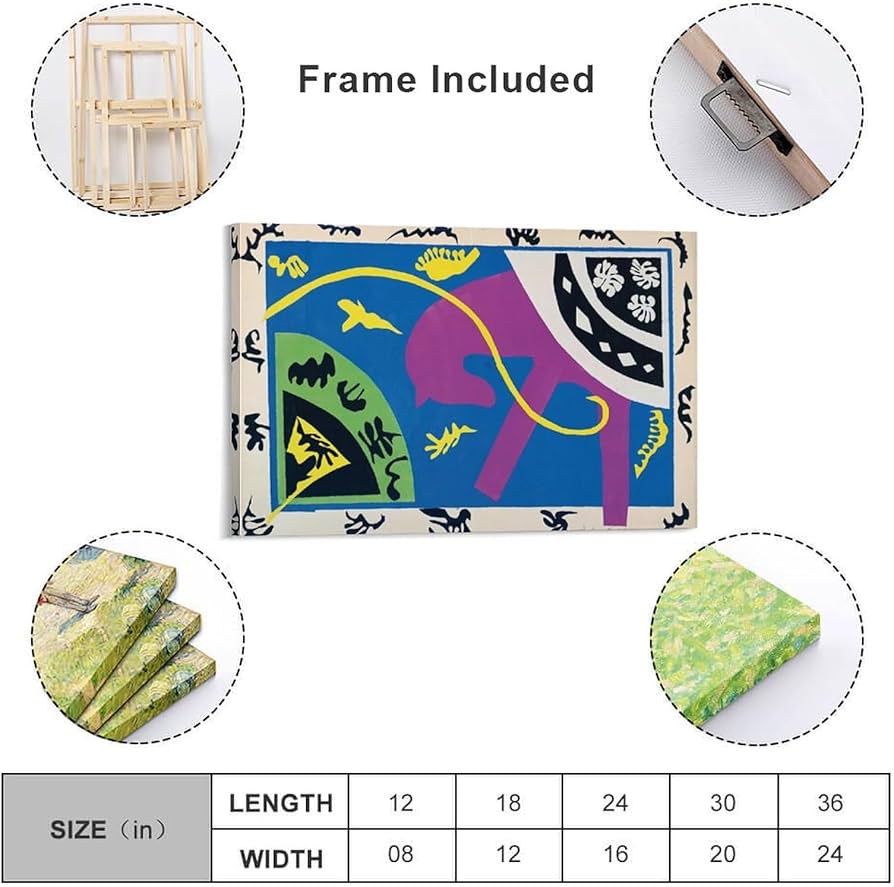 Amazon.co.jp: アンリ·マティス（馬、曲芸師、道化師）ポスター