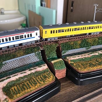 Amazon.co.jp: nゲージ ジオラマ39 改 単線築堤のある風景ダブル仕様