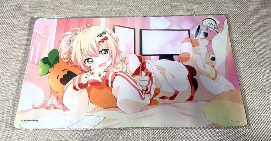 Amazon.co.jp: ホロライブ公式 桃鈴ねね 誕生記念 ラバープレイマット