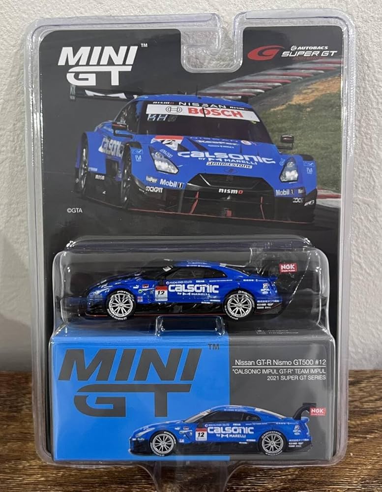 Amazon.co.jp: MINI-GT 1/64 カルソニック インパル GT-R 2021