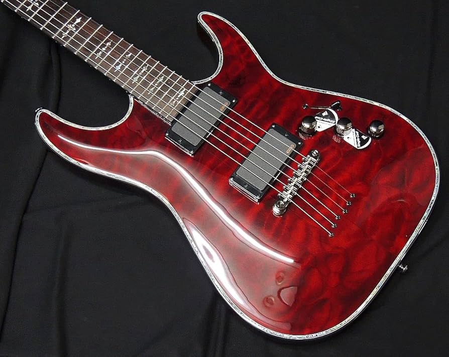 Amazon | Schecter AD-C-1-HR/BCH シェクター ヘルレイザー ブラック