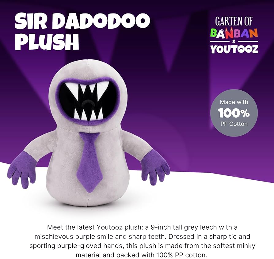 Amazon.co.jp: Youtooz サー・ダダドゥー 9インチ ぬいぐるみ バンバン