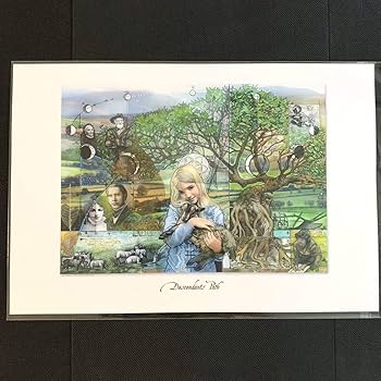 Amazon.co.jp: 末裔の道サイン入り複製原画 Terese Nielsen ニールセン