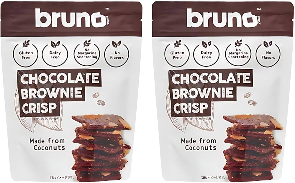 Amazon.co.jp: bruno ブルーノ スナック クリスピーブラウニー