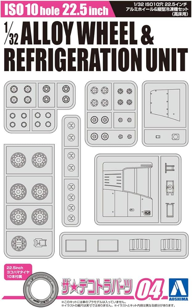 Amazon | 青島文化教材社(AOSHIMA) 1/32 ザ・デコトラパーツシリーズ