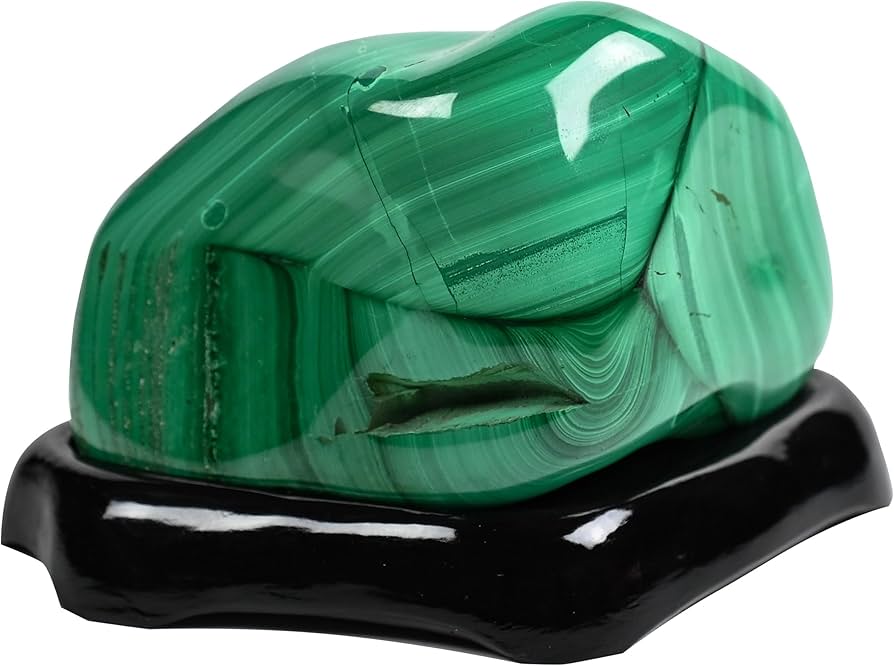 Amazon.co.jp: 【英雅堂】魔除けの力を持つと言われるマラカイトの原石