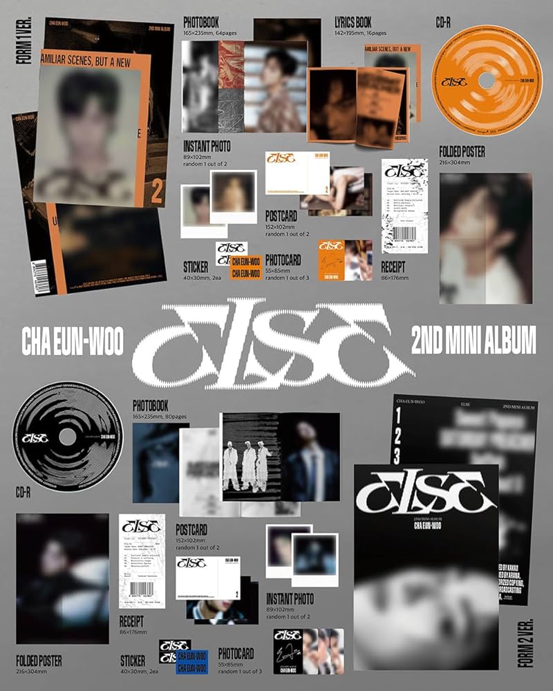 Amazon.co.jp: CHA EUN WOO (チャウヌ of ASTRO) - 2nd Mini [ ELSE