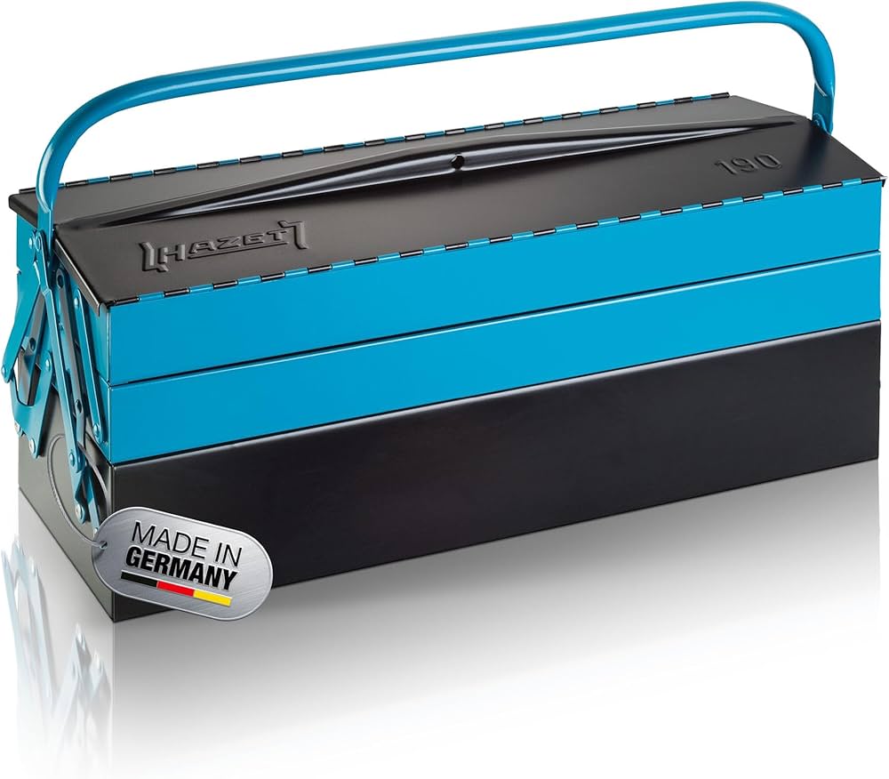 Amazon | HAZET(ハゼット) 190L プロ仕様ツールボックス 大容量 折畳式