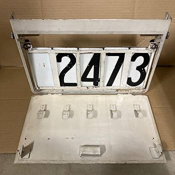 Amazon.co.jp: 国鉄 列番表示器 列車番号表示器 113系 115系 鉄道部品