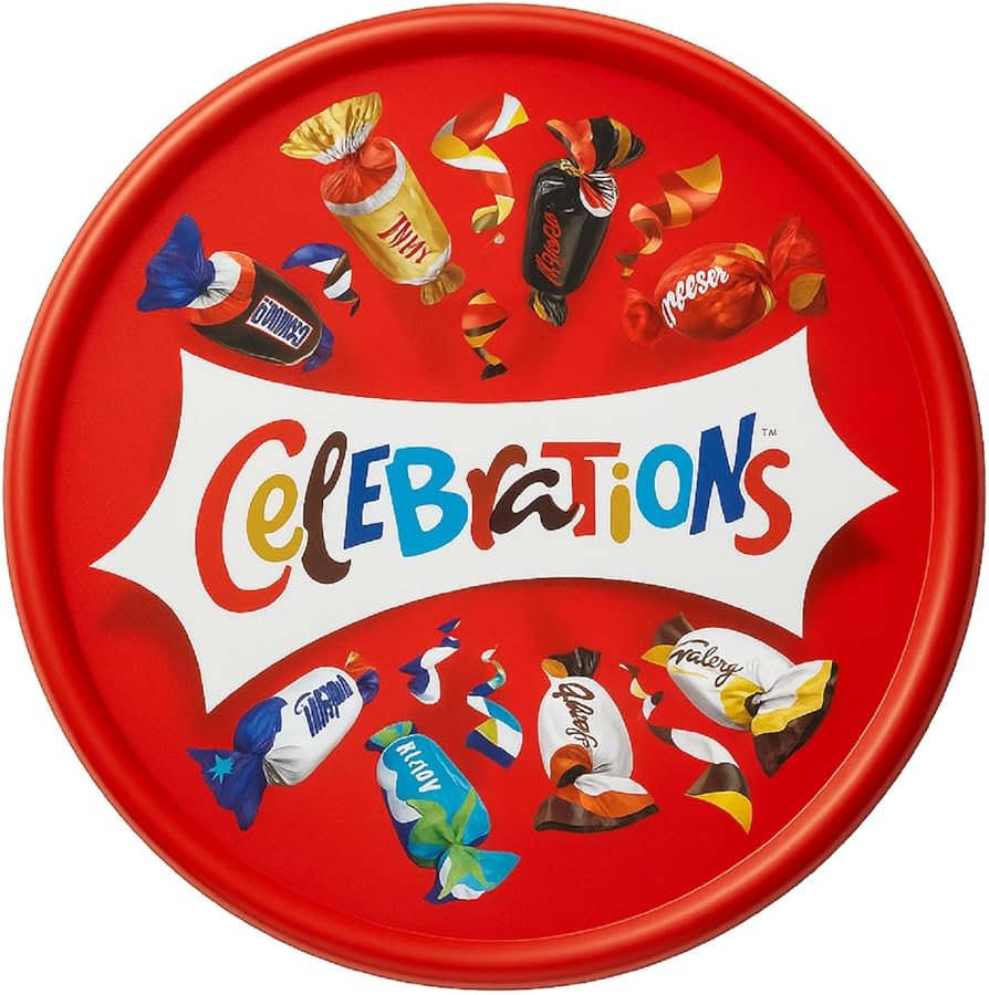 Amazon.com: Celebrations Chocolate Tub 500g : Grocery & Gourmet Food