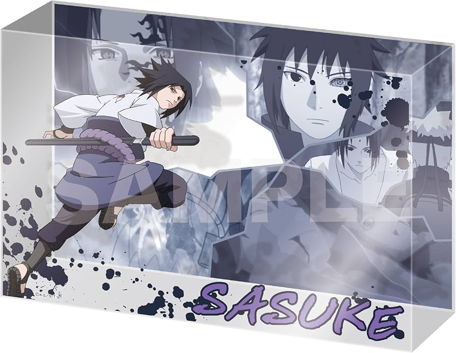 Amazon.co.jp: NARUTO ナルト 疾風伝 うちはサスケ クリスタルアート