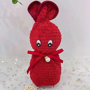 Amazon｜プチギフト タオルギフト 退職ギフト お礼 ウサギタオル