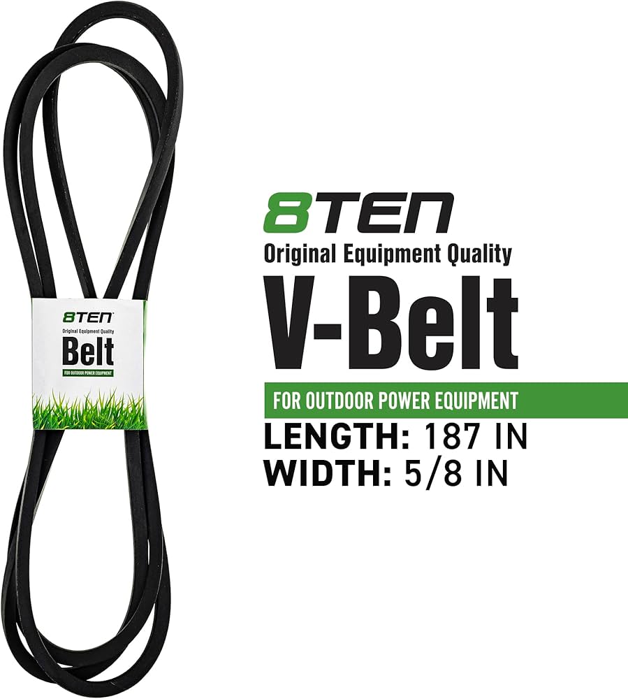 Amazon.com : 8TEN Deck Belt for John Deere TCU39429 Z994R ZTrak 60