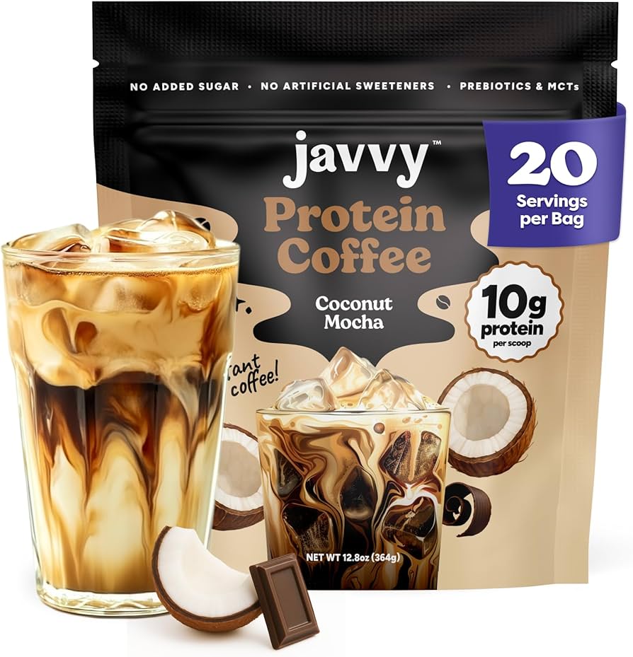 Amazon.com: Coconut Mocha Protein Iced Coffee - Premium Whey