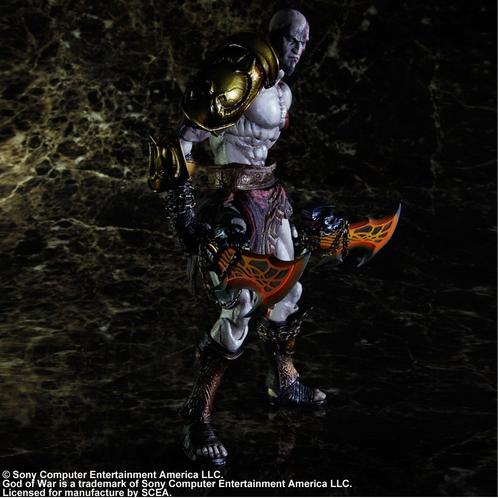 Amazon.co.jp: GOD OF WAR III PLAY ARTS改 クレイトス(PVC塗装済み
