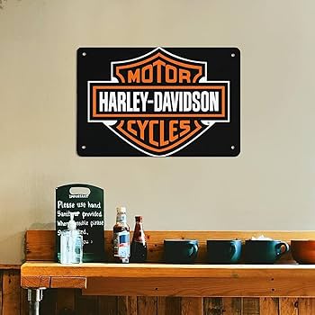 Amazon.co.jp: ハーレーダビッドソン 金属ポスター インテリア