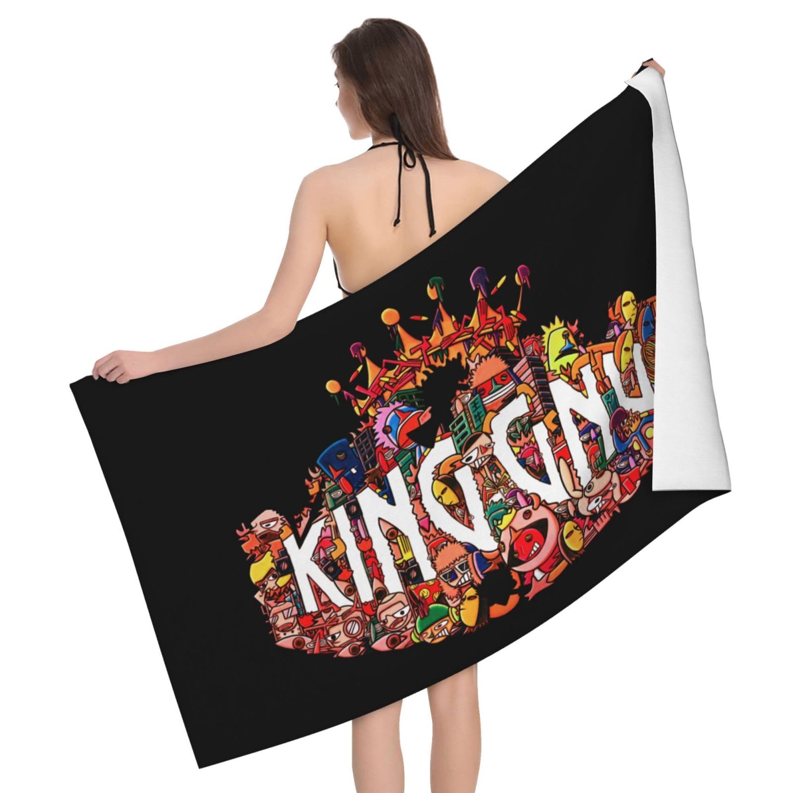 Amazon｜King Gnu キングヌー4 マイクロファイバー バスタオル 大判