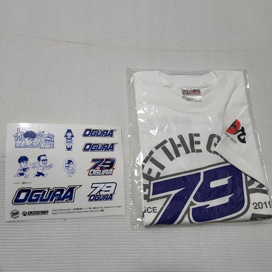 Amazon.co.jp: 2023 motogp 小椋藍 応援 tシャツ ステッカー セット