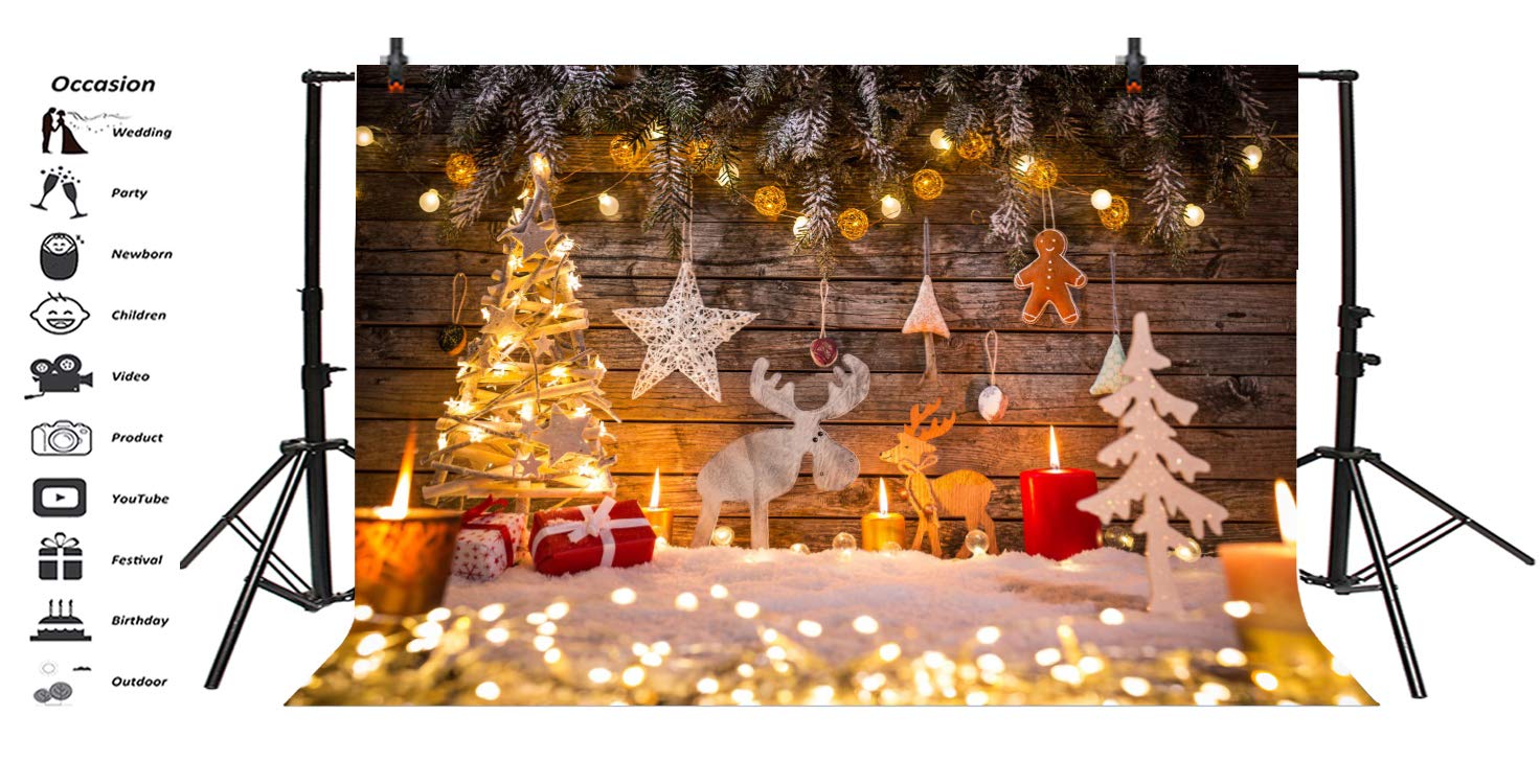 Amazon | Qinunipoto クリスマス Merry Christmas 写真撮影用 背景布