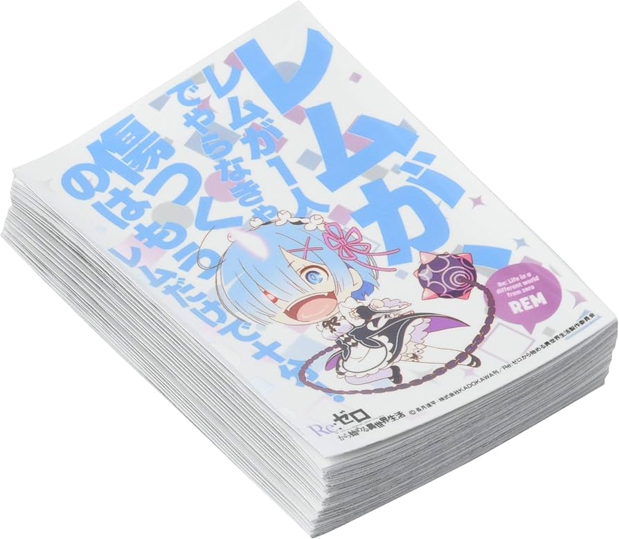 Amazon | エンスカイ(ENSKY) キャラクタースリーブ Re:ゼロから始める