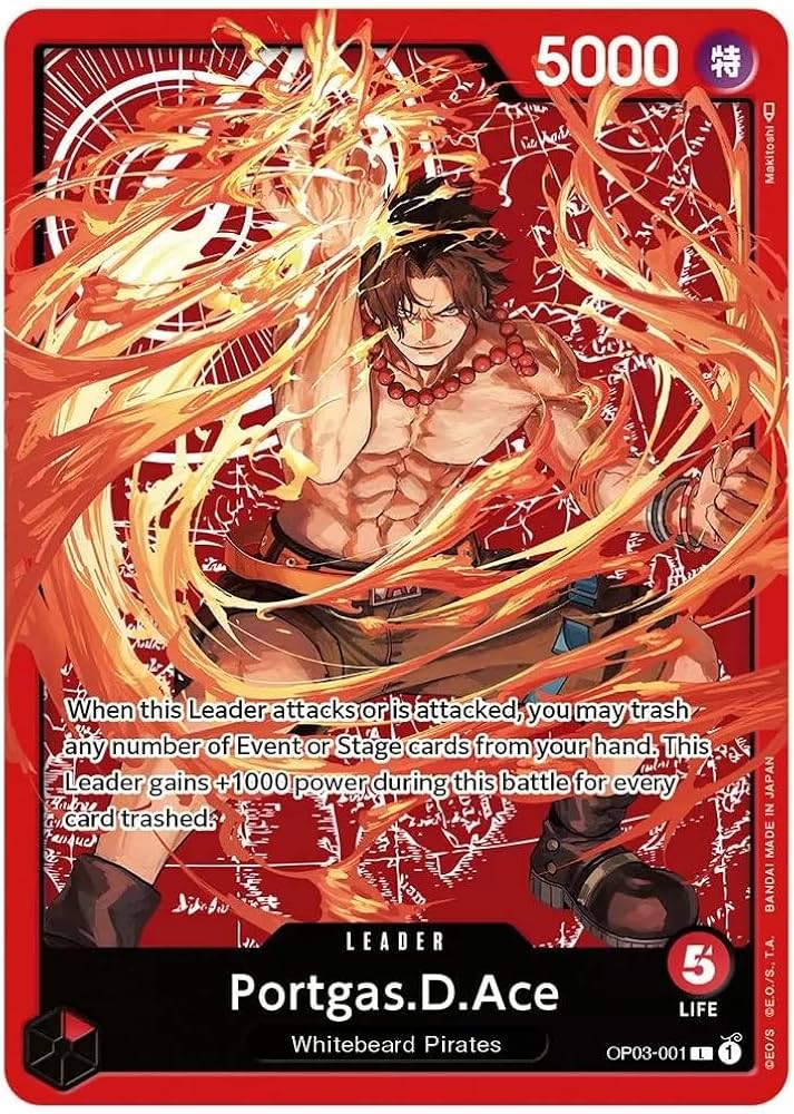 Amazon.com: One Piece Card Game – Special Goods Set – Ace Sabo