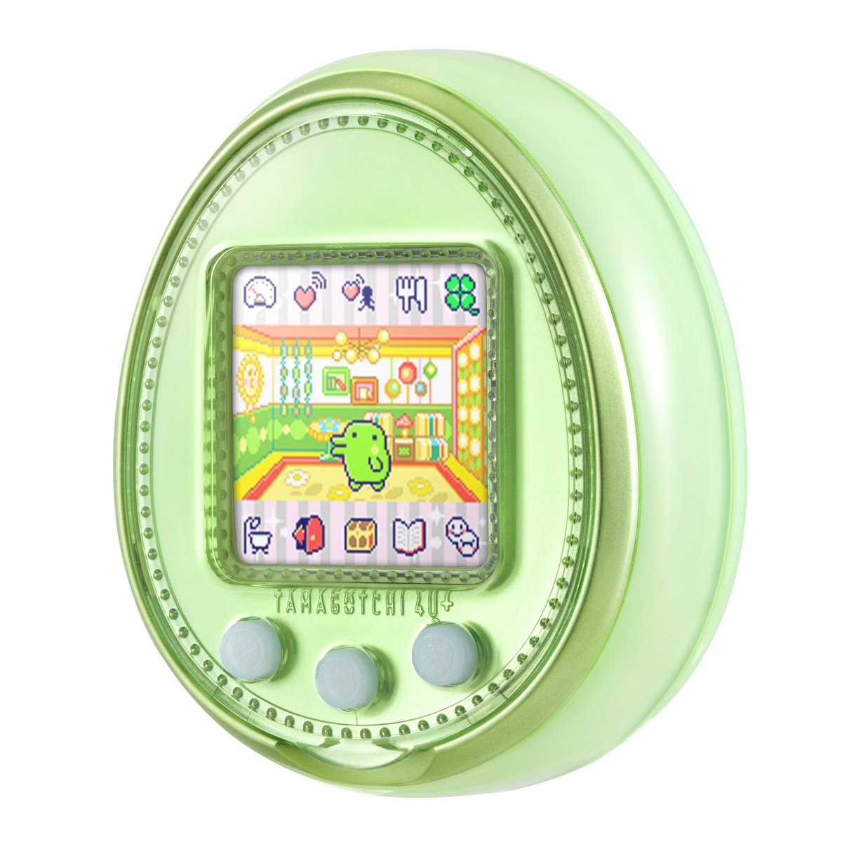Amazon.co.jp: Bandai Tamagotchi 4u + Plus Lime Green : Toys & Games
