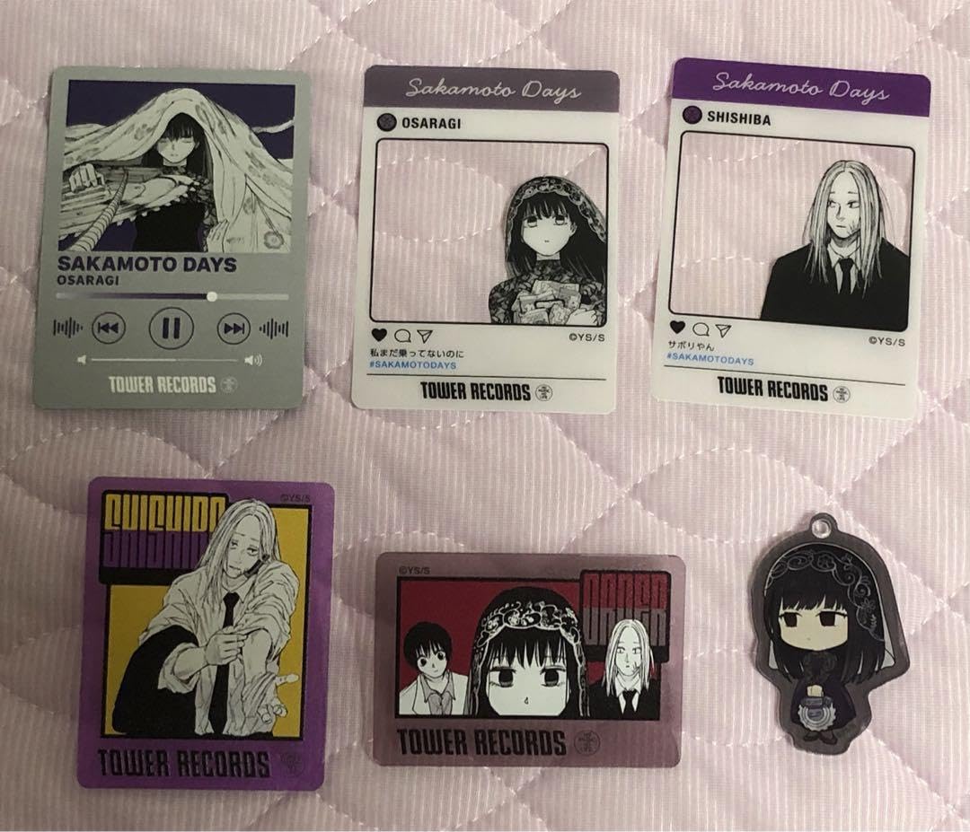 Amazon.co.jp: サカモトデイズ タワレコカフェ 大佛神々廻グッズセット