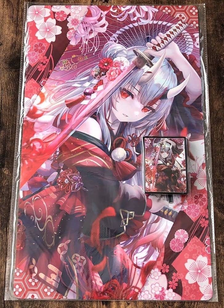 Amazon.co.jp: ホロライブ 百鬼あやめ スリーブ プレイマット セット
