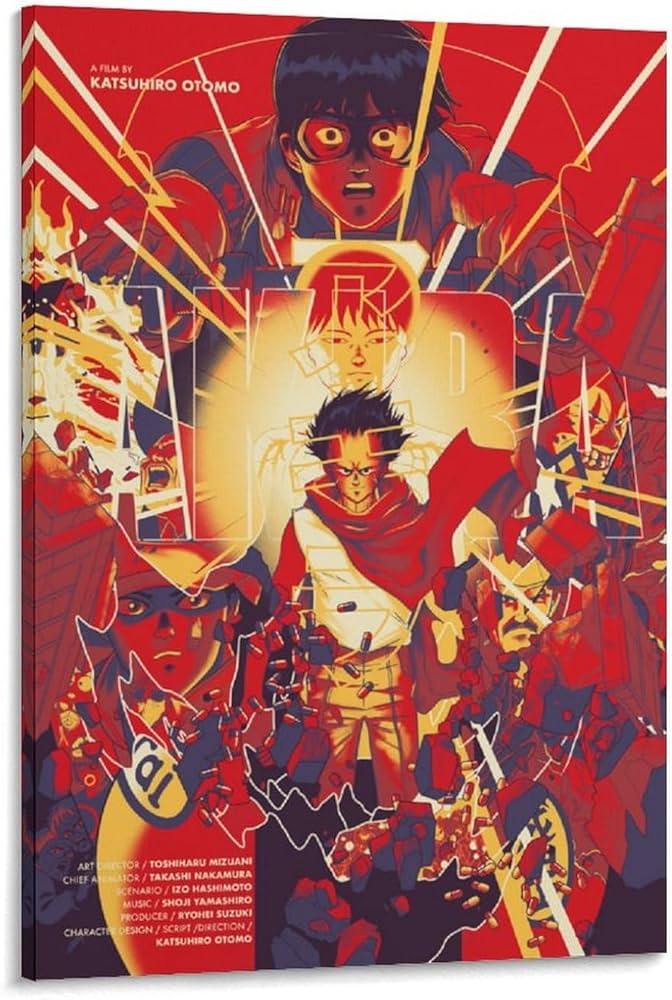 Amazon.co.jp: AKIRA（アキラ）日本の名作SFアニメ映画のポスター (34