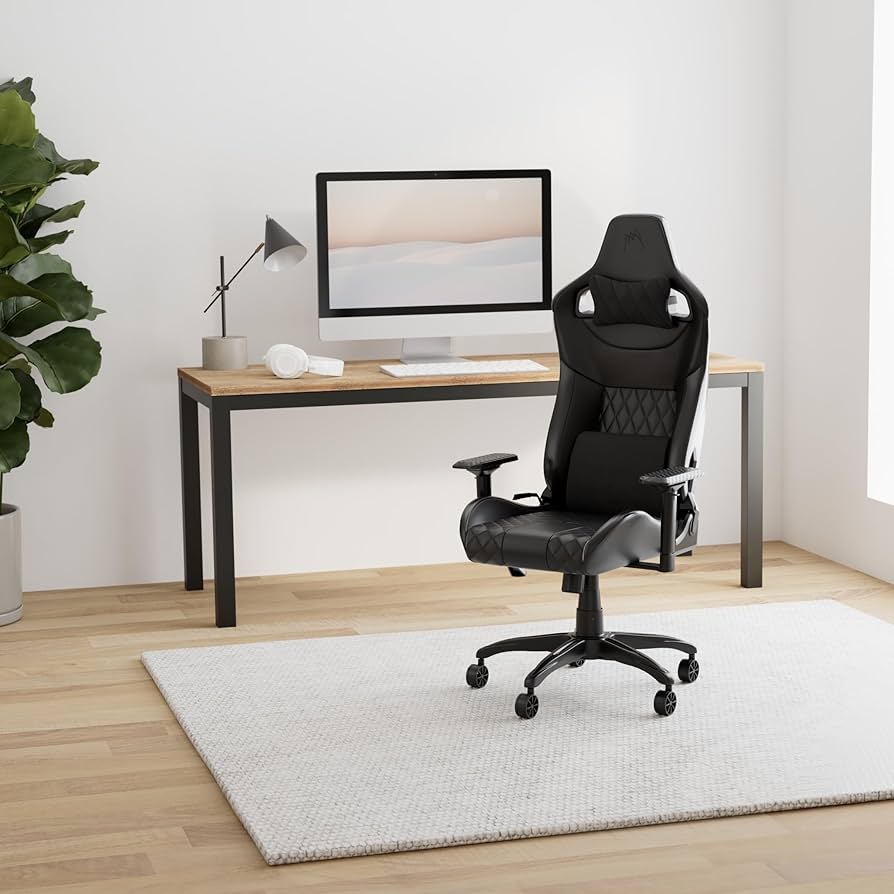 Amazon.com: Corsair T1 Race Gaming Chair (2023) – Racing-Inspired