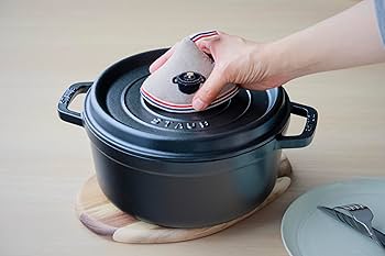Amazon.co.jp: staub ストウブ 「 ノブミトン ブラック 2個セット