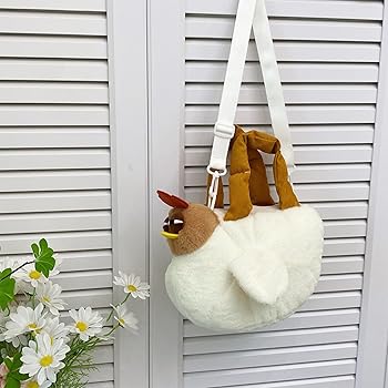 Amazon.com: MISNODE Chicken Handbag, Funny Animal Bag, Chicken