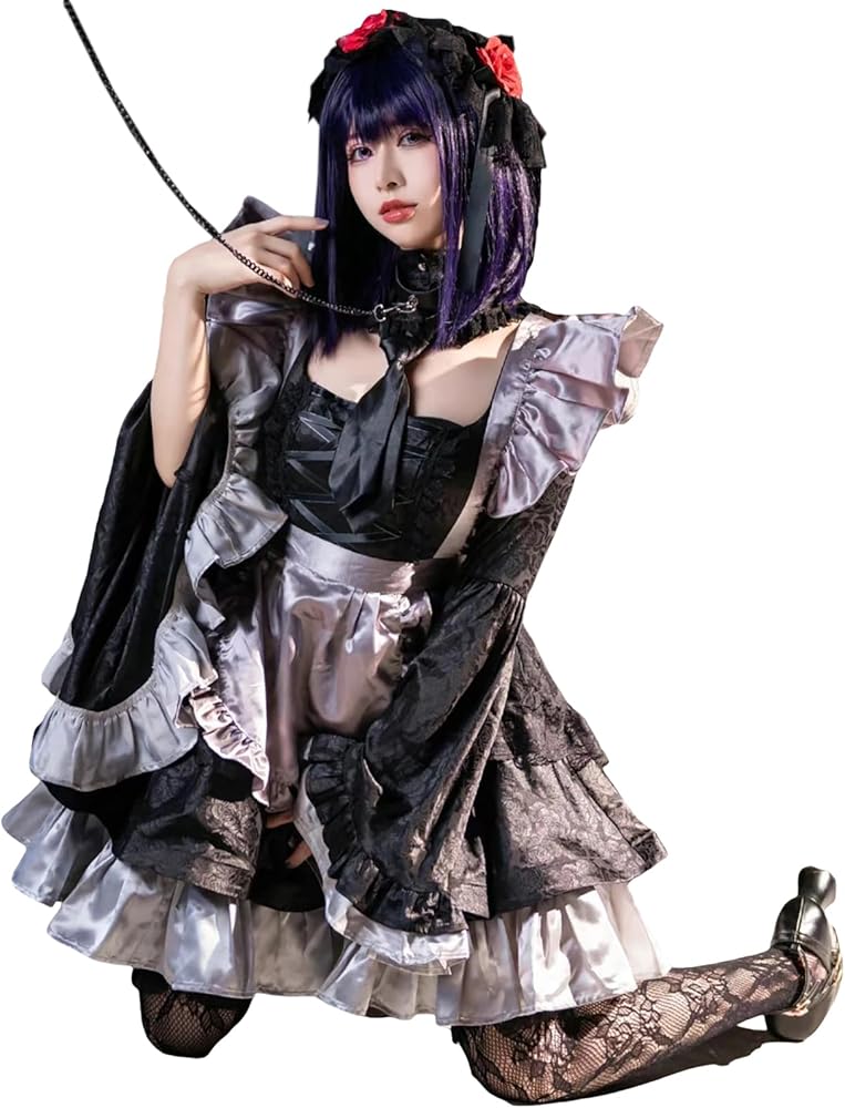Amazon.co.jp: [NOKIJP] 着せ恋 喜多川海夢 コスプレ メイド 黒江雫