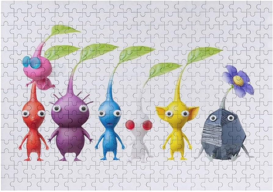 Amazon | ピクミン ジグソーパズル 300/500/1000ピース 木製アニメ