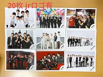 Amazon.co.jp: sixtones 集合 公式写真 jrロゴ ましかくフォト セット